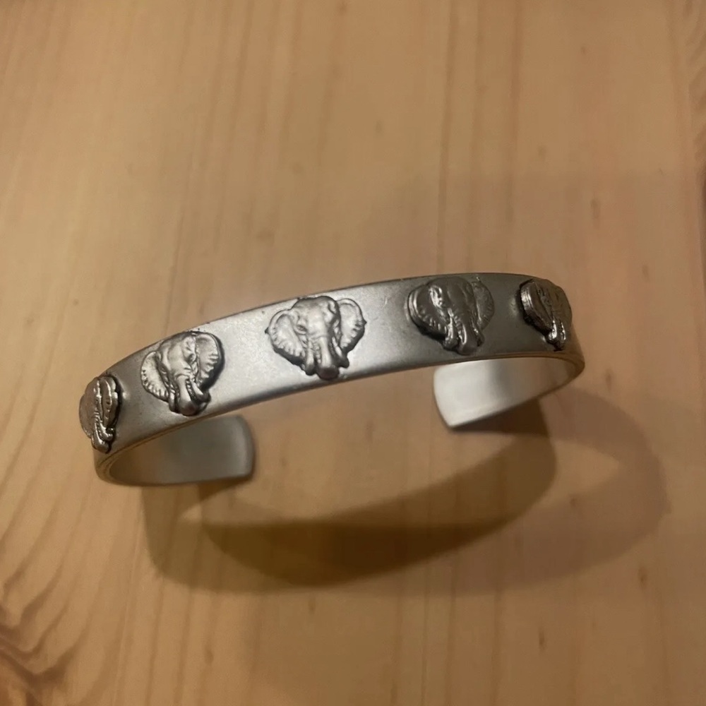 Riley Skinny Cuff in Silver by Yochi NY